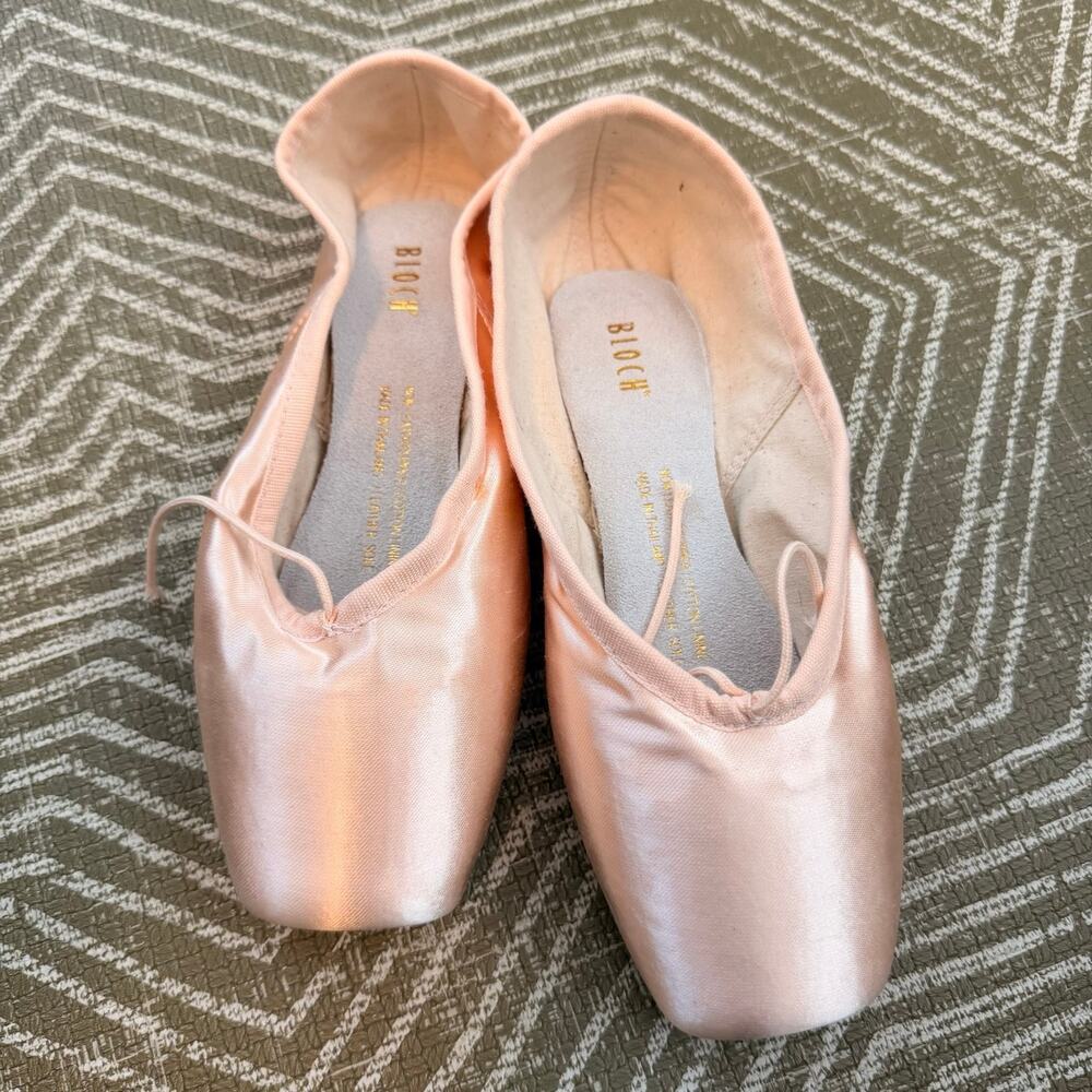 Bloch Axiom Strong Pointe Shoes S0108S Size 4.5 XXX Pink Satin Ballet